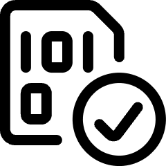 File Code Check Icon from Ultimate Regular Set