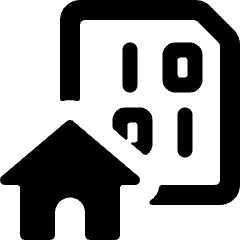 File Code Home Icon from Ultimate Bold Set