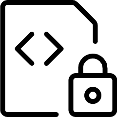 File Code Lock 1 Icon from Ultimate Light Set