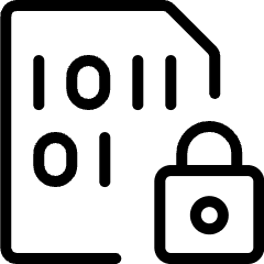 File Code Lock Icon from Ultimate Light Set