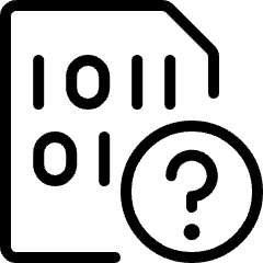 File Code Question Icon from Ultimate Light Set