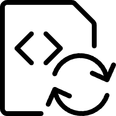 File Code Sync 1 Icon from Ultimate Light Set