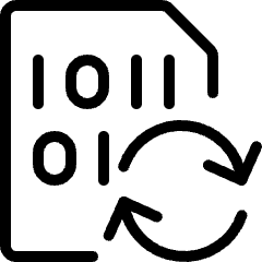 File Code Sync Icon from Ultimate Light Set