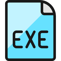 File Exe Icon from Ultimate Colors Set