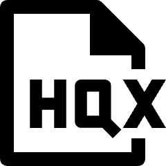 File Hqx Icon from Nova Line Set