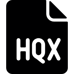 File Hqx Icon from Ultimate Bold Set