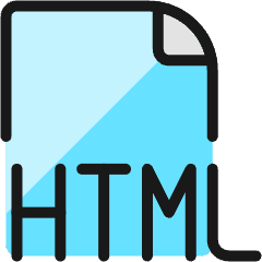 File Html 1 Icon from Ultimate Colors Set