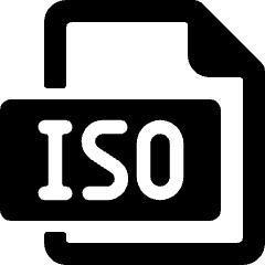 File Iso 1 Icon from Ultimate Bold Set