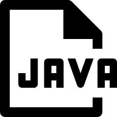 File Java Icon from Nova Line Set