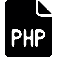 File Php Icon from Ultimate Bold Set