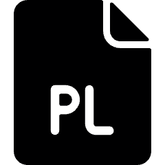 File Pl Icon from Ultimate Bold Set
