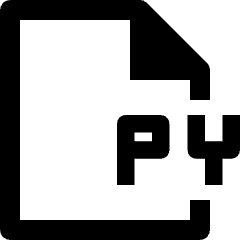 File Py Icon from Nova Line Set