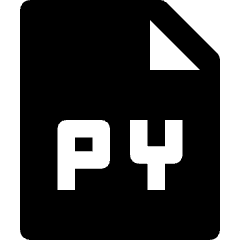 File Py Icon from Nova Solid Set