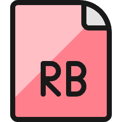 File Rb Icon from Ultimate Colors Set