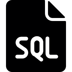 File Sql Icon from Ultimate Bold Set