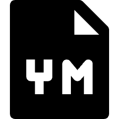 File Ym Icon from Nova Solid Set