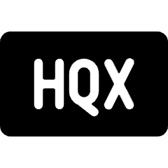 Hqx Icon from Ultimate Bold Set