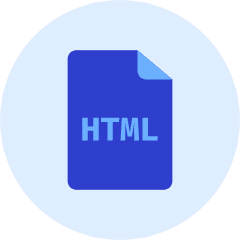 Html File Icon from Kameleon Duo Set