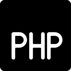 Php 1 Icon from Ultimate Bold Set