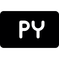 Py Icon from Ultimate Bold Set