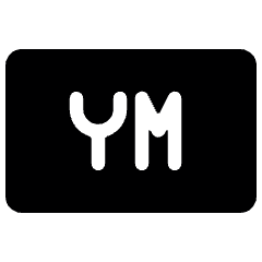 Ym Icon from Ultimate Bold Set