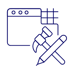 App Building 1 Illustration from UX Line Set