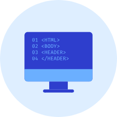 Coding Html Icon from Kameleon Duo Set