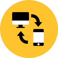 Data Transfer Icon from Kameleon Pop Set