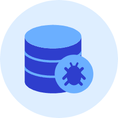 Database Bug Icon from Kameleon Duo Set