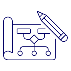 Flowchart Paper Illustration from UX Line Set