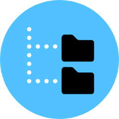 Folders Browse Icon from Kameleon Pop Set