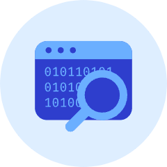 Windows Search Coding Icon from Kameleon Duo Set