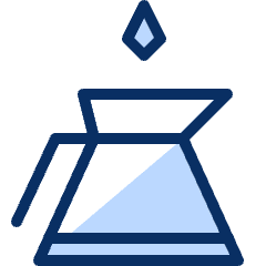 Coffee Drip 1 Icon from Cyber Duotone Set