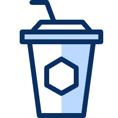 Ice Beverage 1 Icon from Cyber Duotone Set
