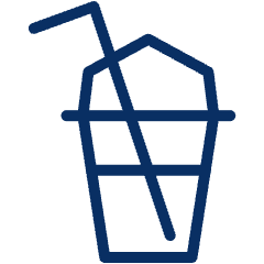 Ice Beverage 2 Icon from Cyber Line Set
