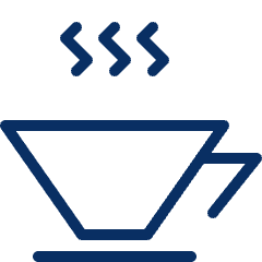 Tea Cup Hot 1 Icon from Cyber Line Set