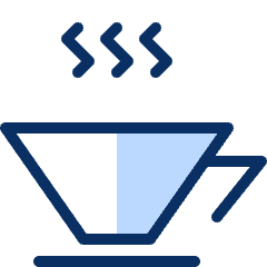 Tea Cup Hot 1 Icon from Cyber Duotone Set