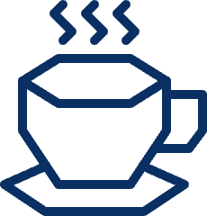 Tea Cup Hot 2 Icon from Cyber Line Set