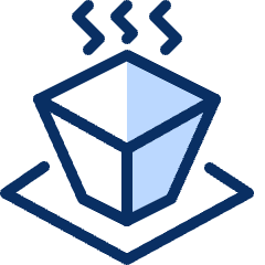 Tea Cup Hot 3 Icon from Cyber Duotone Set