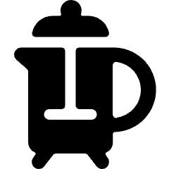 Coffee Cold Press 1 Icon from Ultimate Bold Set