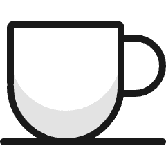 Coffee Cup Icon from Ultimate Colors Set