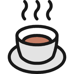 Coffee Cup Hot Icon from Ultimate Colors Set