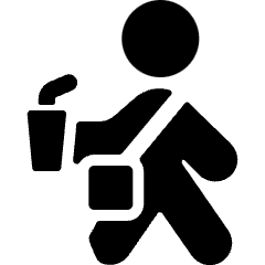 Coffee Delivery Icon from Ultimate Bold Set
