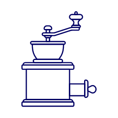 Coffee Grinder 2 Illustration from UX Line Set