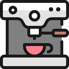 Coffee Machine Icon from Ultimate Colors Set