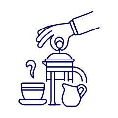 Coffee Making 2 1 Illustration from UX Line Set