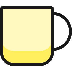 Coffee Mug Icon from Ultimate Colors Set