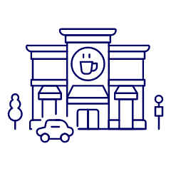 Coffee Shop 2 Illustration from UX Line Set