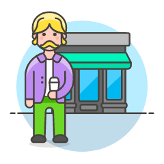 Takeaway Drink 1 Illustration from UX Colors Set