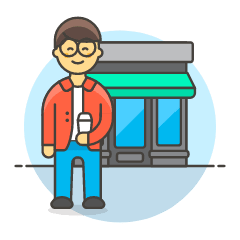 Takeaway Drink 5 Illustration from UX Colors Set